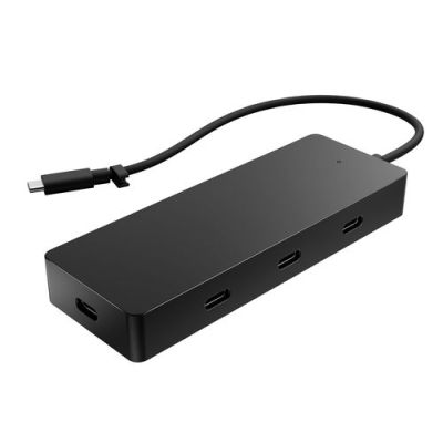 HP 4K USB-C Multiport Hub, 116 mm, 41,9 mm, 15,5 mm, 120 g, 145 g