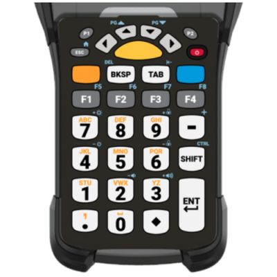 Zebra KYPD-MC9329NMR-01, Alfanumeriek, Engels, Zebra, MC93, Zwart, Wit, Docking