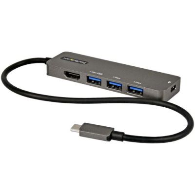StarTech.com USB C Multiport Adapter - USB-C naar HDMI 2.0b 4K 60Hz (HDR10), 100W Power Delivery Pas