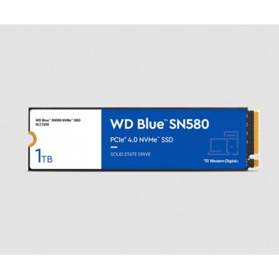 Western Digital Blue SN580, 1 TB, M.2, 4150 MB/s