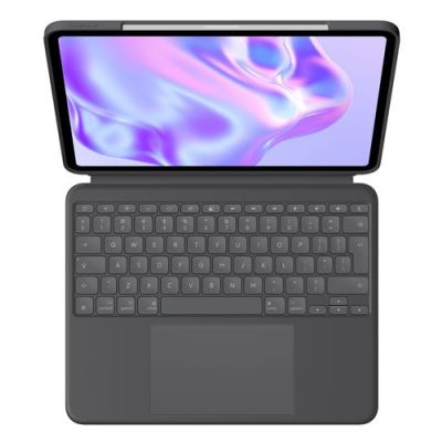 Logitech Combo Touch for iPad Pro 11-inch (1st, 2nd, and 3rd generation), QWERTY, UK International,