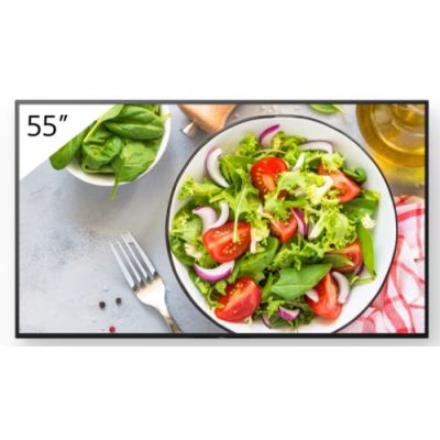 Sony FW-55BZ35L/TM, Digitale signage flatscreen, 139,7 cm (55"), LCD, 3840 x 2160 Pixels, Wifi, 24/7