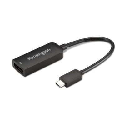 Kensington CV5000DP USB-C 4K/8K DisplayPort 1.4 Adapter, USB Type-C, DisplayPort, Mannelijk, Vrouwel
