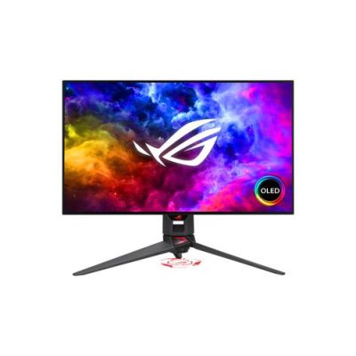 ASUS ROG Swift OLED PG27AQDM, 67,3 cm (26.5"), 2560 x 1440 Pixels, Wide Quad HD, OLED, 0,03 ms, Zwar