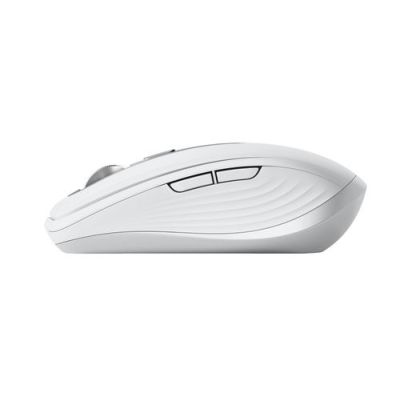 Logitech MX Anywhere 3S, Rechtshandig, Laser, RF-draadloos + Bluetooth, 8000 DPI, Grijs, Wit