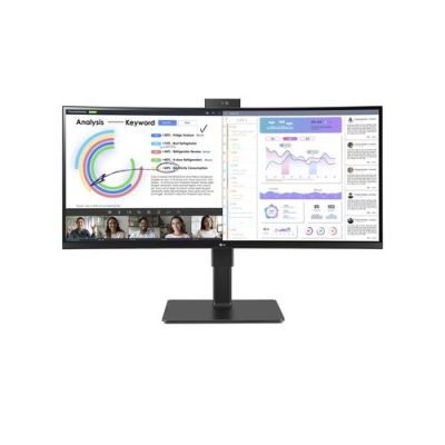 LG 34BQ77QC-B, 86,4 cm (34"), 3440 x 1440 Pixels, Wide Quad HD, 5 ms, Zwart