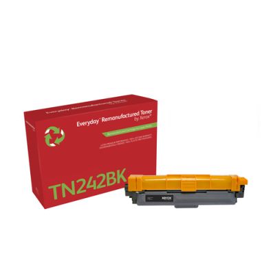 Everyday Remanufactured Zwart Toner van vervangt Brother TN242BK, Standaard Capaciteit, 2500 pagina'
