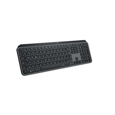 Logitech MX Keys S, Volledige grootte (100%), RF-draadloos + Bluetooth, Schaar-toetsschakelaar, QWER