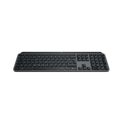 Logitech MX Keys S, Volledige grootte (100%), RF-draadloos + Bluetooth, Schaar-toetsschakelaar, AZER