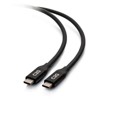 C2G 1m USB-C®-kabel mannelijk naar USB-C mannelijk (20V 5A) - USB4® 40Gbps, 1 m, USB C, USB C, USB4