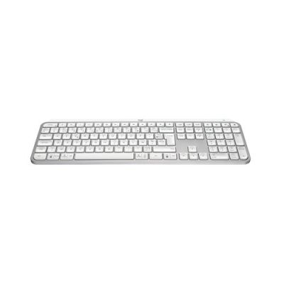 Logitech MX Keys S, Volledige grootte (100%), RF-draadloos + Bluetooth, Schaar-toetsschakelaar, AZER
