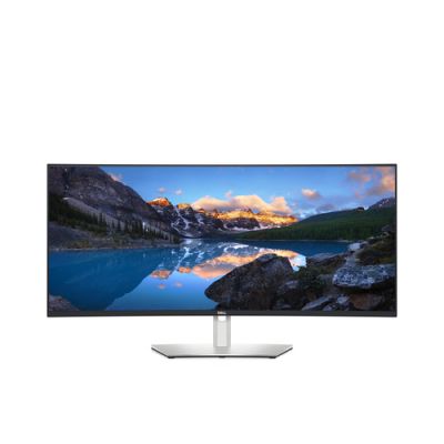 DELL UltraSharp U3824DW, 96,5 cm (38"), 3840 x 1600 Pixels, Wide Quad HD+, LCD, 8 ms, Zwart, Zilver