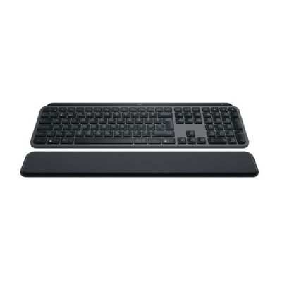 Logitech MX Keys S, Volledige grootte (100%), RF-draadloos + Bluetooth, Schaar-toetsschakelaar, QWER