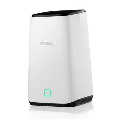Zyxel FWA510, Wi-Fi 6 (802.11ax), Tri-band (2.4 GHz / 5 GHz / 5 GHz), Ethernet LAN, 5G, Zwart, Wit,