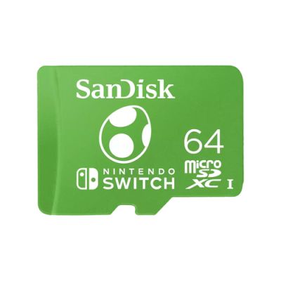 SanDisk SDSQXAO-064G-GN6ZN, 64 GB, MicroSDXC, UHS-I, 100 MB/s, 90 MB/s, Groen