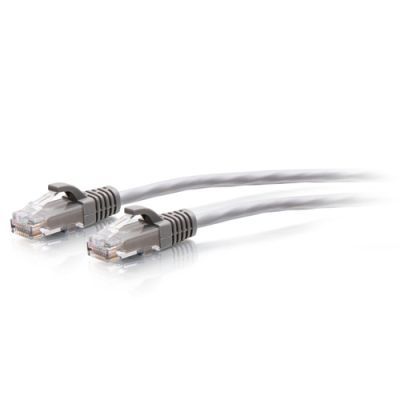 C2G 7.6m Cat6a Snagless Unshielded (UTP) Slim Ethernet Patchkabel - Grijs, 7,6 m, Cat6a, U/UTP (UTP)