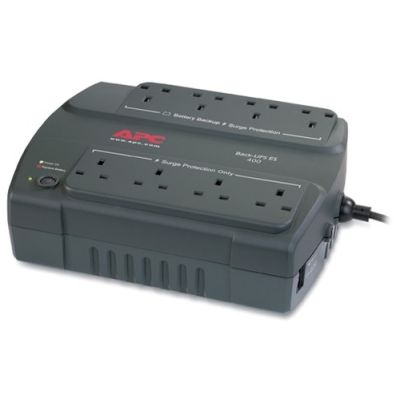 APC Back-UPS 400, UK, Stand-by (Offline), 0,4 kVA, 240 W, 230 V, 230 V, 50/60 Hz