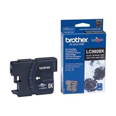 Brother LC-980BKBPDR, Inkt op pigmentbasis, 5 stuk(s)