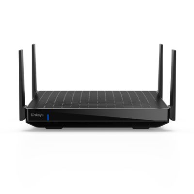 Linksys MR7500, Wi-Fi 6 (802.11ax), Tri-band (2,4 GHz / 5 GHz / 6 GHz), Ethernet LAN, Zwart, Router
