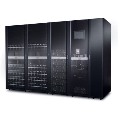 APC SY150K250DL-PD, 150 kVA, 150000 W, 40/70 Hz, 3,50 uur, Zwart, 0 - 40 °C