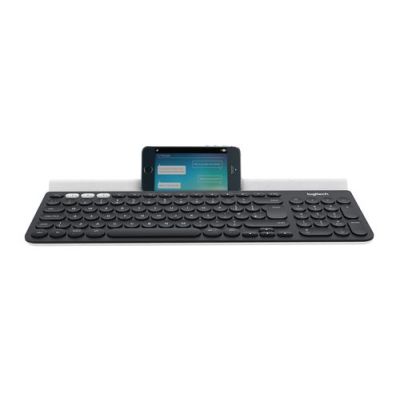Logitech K780 Multi-Device Wireless Keyboard, Volledige grootte (100%), Draadloos, RF-draadloos + Bl