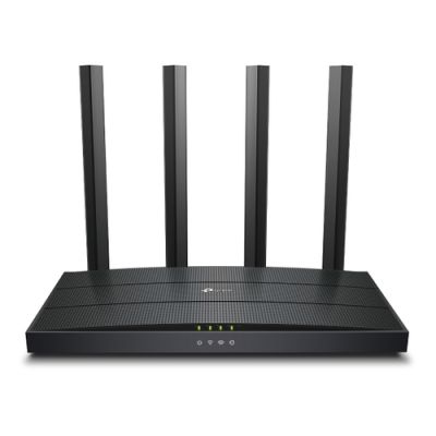 TP-Link Archer AX12, Wi-Fi 6 (802.11ax), Tri-band (2.4 GHz / 5 GHz / 5 GHz), Ethernet LAN, Zwart, Ro