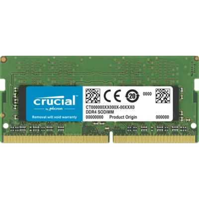 Crucial CT32G4SFD832AT, 32 GB, 1 x 32 GB, DDR4, 3200 MHz, 260-pin SO-DIMM