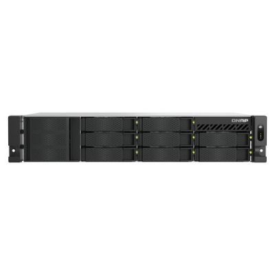 QNAP TS-855EU-8G, SAN, Rack (2U), Intel Atom®, C5125, Zwart