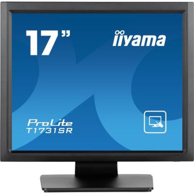 iiyama ProLite T1731SR-B1S, 43,2 cm (17"), 1280 x 1024 Pixels, SXGA, LCD, 5 ms, Zwart