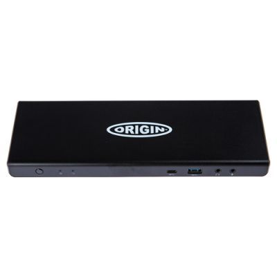 Origin Storage 40AF0135UK-OS, Docking, USB 3.2 Gen 1 (3.1 Gen 1) Type-A + Type-C, 96 W, Zwart, Kunst