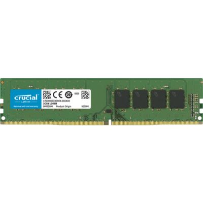 Crucial CT4G4DFS824AT, 4 GB, 1 x 4 GB, DDR4, 2400 MHz, 288-pin DIMM
