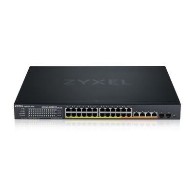 Zyxel XMG1930-30HP, Managed, L3, 2.5G Ethernet (100/1000/2500), Power over Ethernet (PoE), Rack-mont