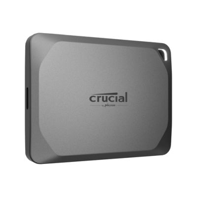 Crucial X9 Pro, 2 TB, USB Type-C, USB 3.2 Gen 2x2, 1050 MB/s, 10 Gbit/s, Grijs
