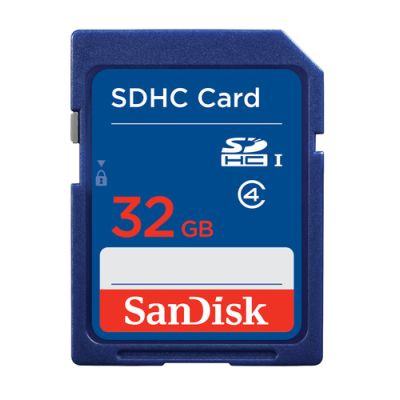 SanDisk 32GB SDHC Class 4 Mem Card