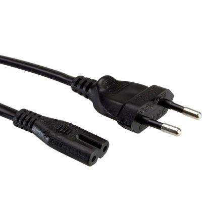 Origin Storage EUROPEAN FIGURE OF EIGHT CABLE ., 1,5 m, Netstekker type C, C7 stekker