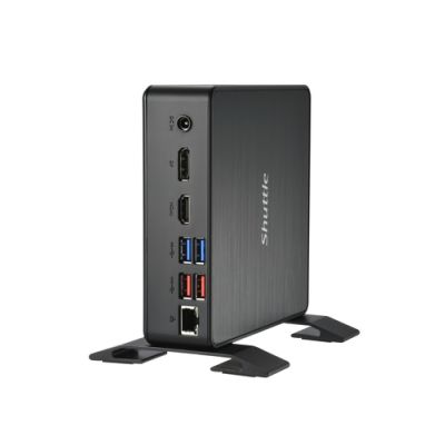 Shuttle Nano PC System NC4010BA, Intel Celeron 7305, Windows 11 Pro Entry, 4GB RAM, 128GB M.2 SSD, 1