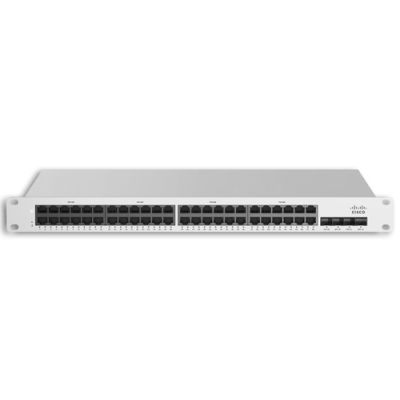 Cisco MS225-48-HW, Managed, L2, Gigabit Ethernet (10/100/1000), Rack-montage, 1U