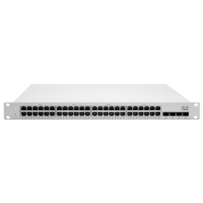 Cisco Meraki MS250-48-HW, Managed, L3, Gigabit Ethernet (10/100/1000), Rack-montage, 1U