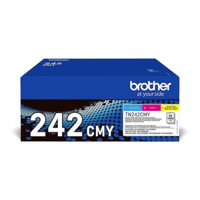Brother TN-242CMY, 1400 pagina's, Cyaan, Magenta, Geel, 1 stuk(s)