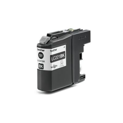 Brother LC221BK, 260 pagina's, 1 stuk(s), Enkele verpakking