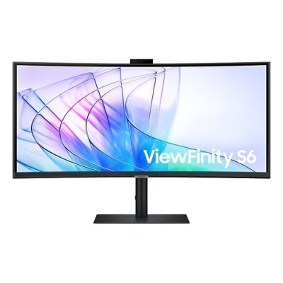 Samsung ViewFinity S34C652VAU, 86,4 cm (34"), 3440 x 1440 Pixels, 4K Ultra HD, LED, 5 ms, Zwart
