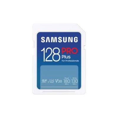 Samsung PRO Plus MB-SD128S, 128 GB, SDXC, Klasse 10, UHS-I, 180 MB/s, 130 MB/s