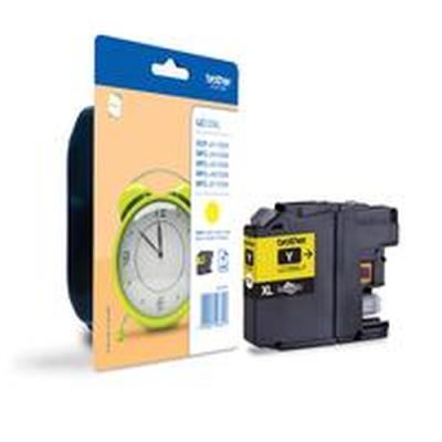 Brother LC125XLYBPDR, Hoog (XL) rendement, Inkt op pigmentbasis, 1 stuk(s)