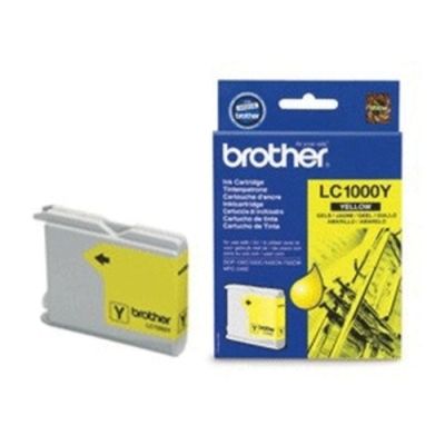Brother LC-1000Y, Yellow Ink Cartridge, Inkt op pigmentbasis