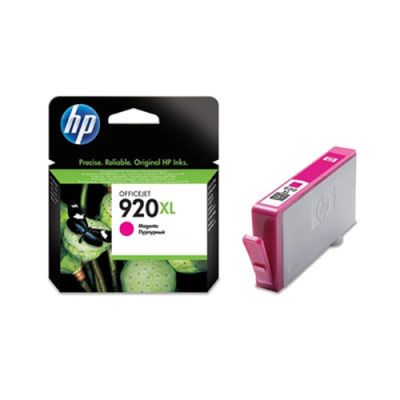 HP 920XL Magenta Officejet Ink Cartridge, Inkt op pigmentbasis