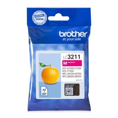 Brother LC3211M, 200 pagina's, 1 stuk(s), Enkele verpakking