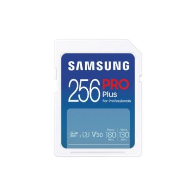 Samsung PRO Plus MB-SD256S, 256 GB, SDXC, Klasse 10, UHS-I, 180 MB/s, 130 MB/s