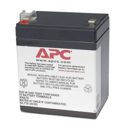 APC Batterij Vervangings Cartridge RBC46, Sealed Lead Acid (VRLA), Zwart, 1,7 kg, 99 x 74 x 112 mm,