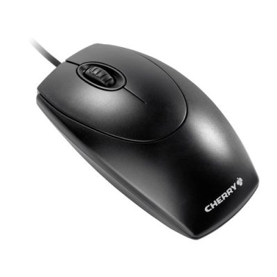 CHERRY M-5450, Ambidextrous, Optisch, USB Type-A + PS/2, 1000 DPI, Zwart
