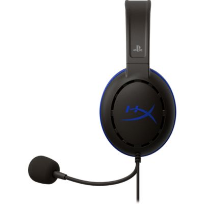 HyperX Cloud Chat-headset - PS5-PS4 (zwart-blauw), Bedraad, Kantoor/callcenter, 50 - 10000 Hz, 123 g
